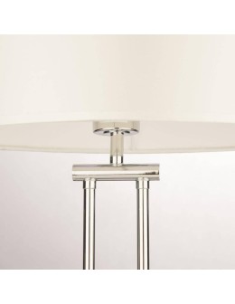 CosmoLight ATHENS table lamp T01444CH-WH chrome - product 2