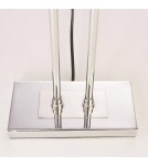 Table lamps with lampshade - CosmoLight ATHENS table lamp T01444CH-WH chrome - product 3