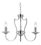 Chandelier chandeliers - CosmoLight RIGA pendant lamp P03755CH Chrome  - product 1