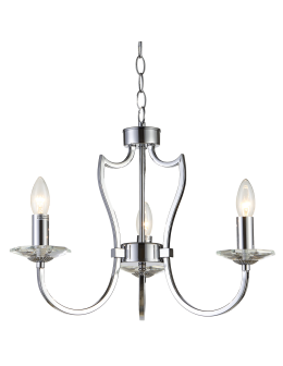 CosmoLight RIGA pendant lamp P03755CH Chrome