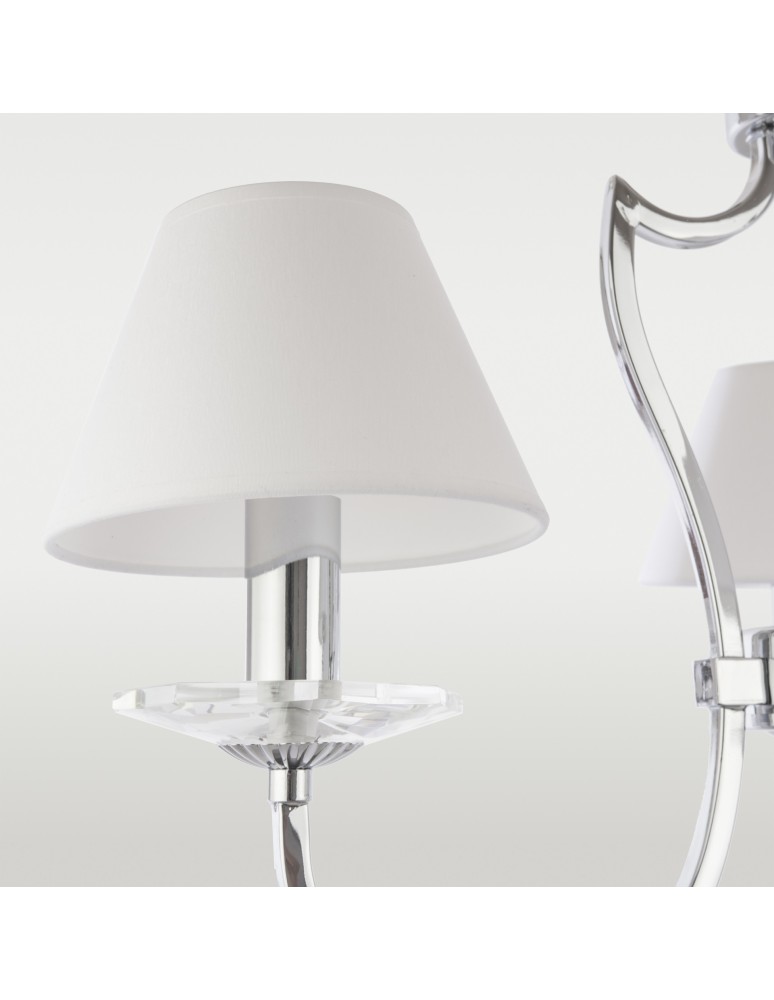 Chandelier chandeliers - CosmoLight RIGA pendant lamp P03755CH Chrome  - product kolory-swiatla.pl 3