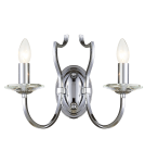 Wall lamps - CosmoLight RIGA wall lamp W02779CH Chrome.  - product 1
