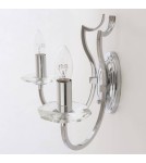 Wall lamps - CosmoLight RIGA wall lamp W02779CH Chrome.  - product 3