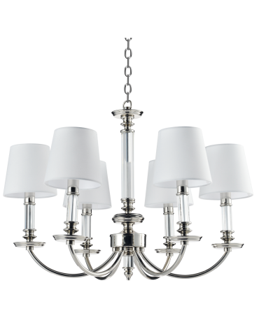 CosmoLight SIENA pendant lamp P06308NI-WH nickel