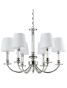 CosmoLight SIENA pendant lamp P06308NI-WH nickel