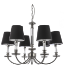 Chandeliers - CosmoLight SIENA pendant lamp P06308NI-WH nickel - product 2