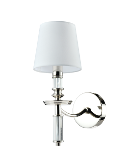 CosmoLight SIENA wall lamp W01315NI-WH nickel