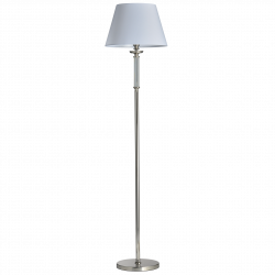 CosmoLight Lampa stojąca SIENA F01322WH NI Nikiel 