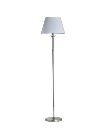 CosmoLight SIENA standing lamp F01322NI-WH nickel