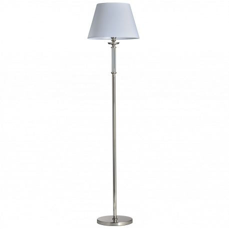CosmoLight Lampa stojąca SIENA F01322NI-WH nikiel