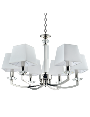 CosmoLight DUBAI pendant lamp P06346NI-WH nickel
