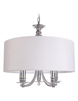 CosmoLight Lampa wisząca ABU DHABI P05406CH-WH chrom