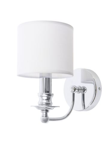 CosmoLight ABU DHABI Wall lamp W01888CH-WH chrome