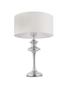View CosmoLight ABU DHABI table lamp T01413CH-WH chrome.