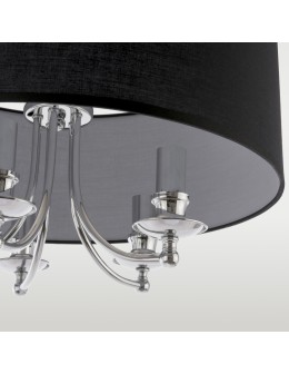CosmoLight ABU DHABI pendant lamp P05697CH-BK chrome - product 2