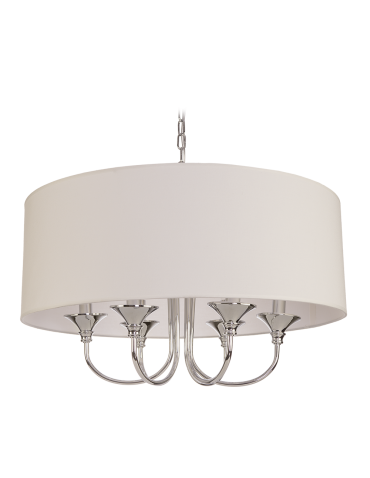 CosmoLight ABU DHABI pendant lamp P06512CH-WH chrome