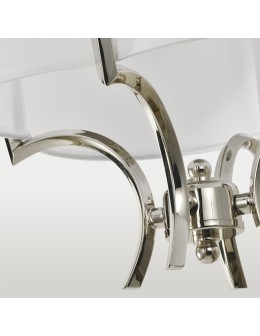 CosmoLight FARO pendant lamp P01039NI-WH nickel - product 2