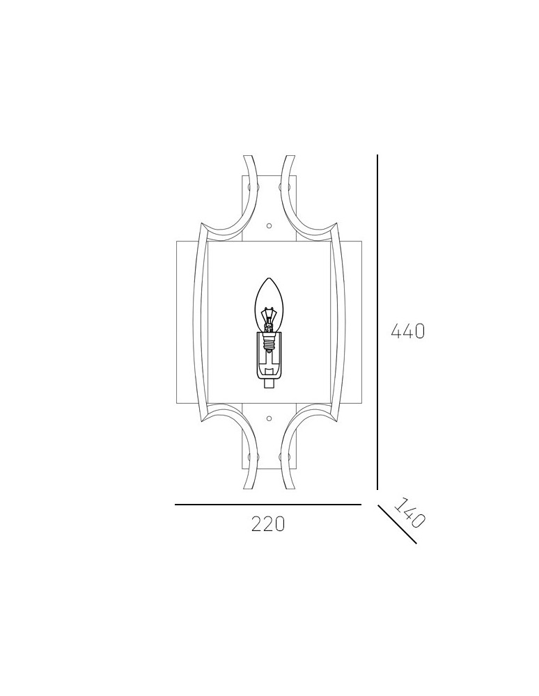 Wall lamps with lampshade - CosmoLight FARO wall lamp W01053NI-WH nickel - product kolory-swiatla.pl 4