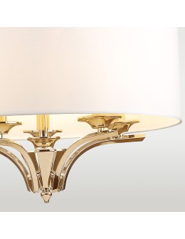 CosmoLight ATLANTA pendant lamp P05797AU-WH gold. - product 2