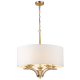 CosmoLight Lampa wisząca ATLANTA P05797AU-WH złoty