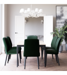 Modern chandeliers - CosmoLight ATLANTA pendant lamp P08810NI-WH nickel - product 2