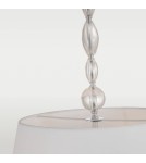 Modern chandeliers - CosmoLight CANCUN pendant lamp P04981CH-WH chrome - product 2