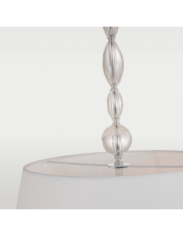 CosmoLight CANCUN pendant lamp P04981CH-WH chrome - product 2