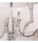 Hampton style pendant lamps - CosmoLight WASHINGTON pendant lamp P05922NI-WH nickel - product 4