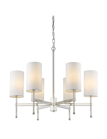 CosmoLight DENVER pendant lamp P06994NI-WH nickel