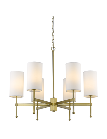 CosmoLight DENVER pendant lamp P06970BR-WH gold