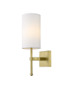 CosmoLight DENVER wall lamp W01963BR-WH gold.