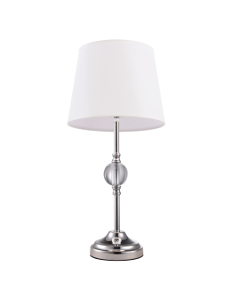 CosmoLight MONACO table lamp T01230CH-WH chrome