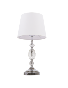 CosmoLight MONACO table lamp T01885CH-WH chrome