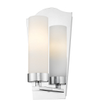 Hampton style wall lamps - CosmoLight DUBLIN wall lamp W01155CH Chrome.  - product 1