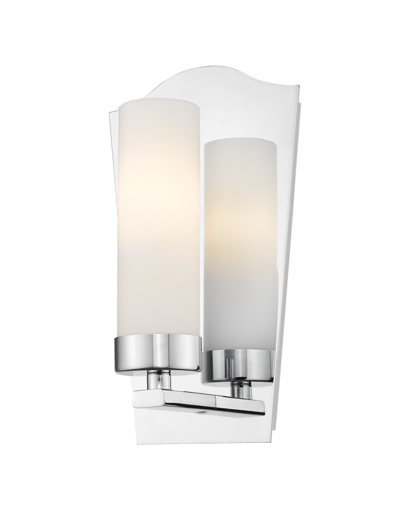 Hampton style wall lamps - CosmoLight DUBLIN wall lamp W01155CH Chrome.  - product kolory-swiatla.pl 1