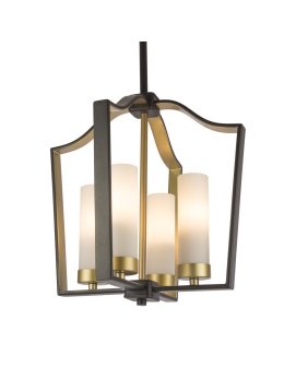 CosmoLight DUBLIN P04148BZ Gold Bronze Pendant Lamp 