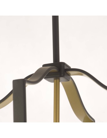 CosmoLight DUBLIN P04148BZ Gold Bronze Pendant Lamp  - product 2