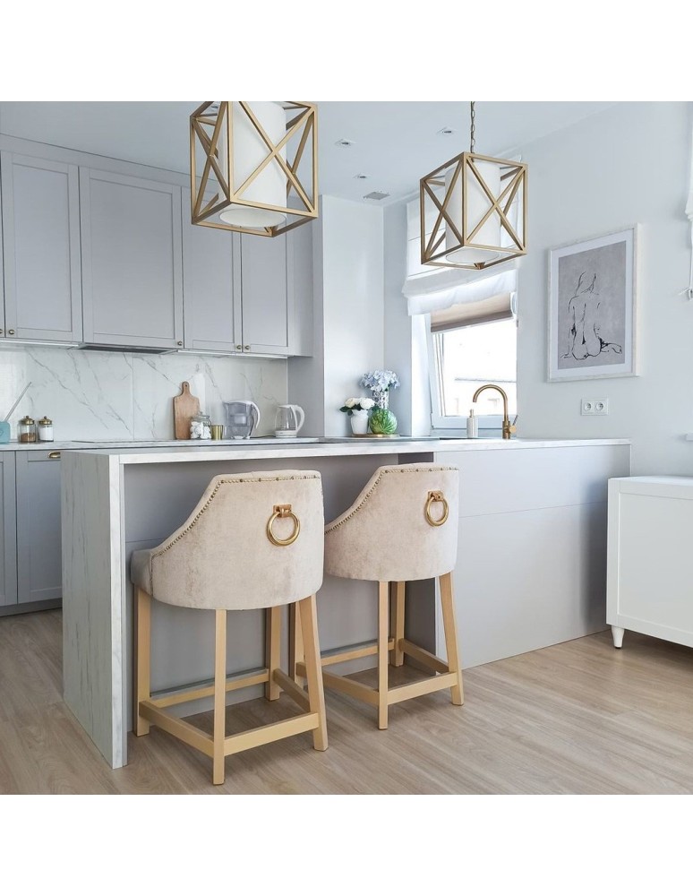 Pendant lamps - CosmoLight NEW YORK pendant lamp P01403AU-WH gold. - product kolory-swiatla.pl 2