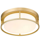 Retro ceiling lamps - CosmoLight Plafond WARSAW C02404AU Gold.  - product 1