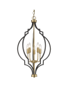 View CosmoLight NASHVILLE pendant lamp P05186BK Black Gold