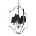 CosmoLight Lampa wisząca NEW YORK P04380CH-BK chrom