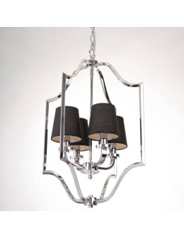 CosmoLight NEW YORK pendant lamp P04380CH-BK chrome - product 2