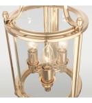 Hampton style pendant lamps - CosmoLight NEW YORK pendant lamp P03875AU Gold.  - product 2