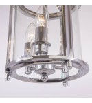 Hampton style pendant lamps - CosmoLight NEW YORK P03427CH Chrome pendant lamp  - product 2