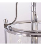 Hampton style pendant lamps - CosmoLight NEW YORK P03427CH Chrome pendant lamp  - product 3