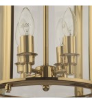 Hampton style pendant lamps - CosmoLight NEW YORK pendant lamp P04882AU Gold.  - product 2