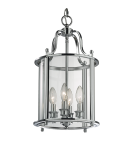 Hampton style pendant lamps - CosmoLight NEW YORK P04550CH Chrome pendant lamp  - product 1