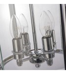 Hampton style pendant lamps - CosmoLight NEW YORK P04550CH Chrome pendant lamp  - product 3