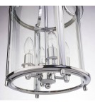 Hampton style pendant lamps - CosmoLight NEW YORK P04550CH Chrome pendant lamp  - product 4