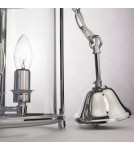 Hampton style pendant lamps - CosmoLight NEW YORK P04550CH Chrome pendant lamp  - product 5